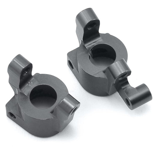 ST Racing Concepts SCX10 II Aluminum Front C-Hubs (2) (Gun Metal)