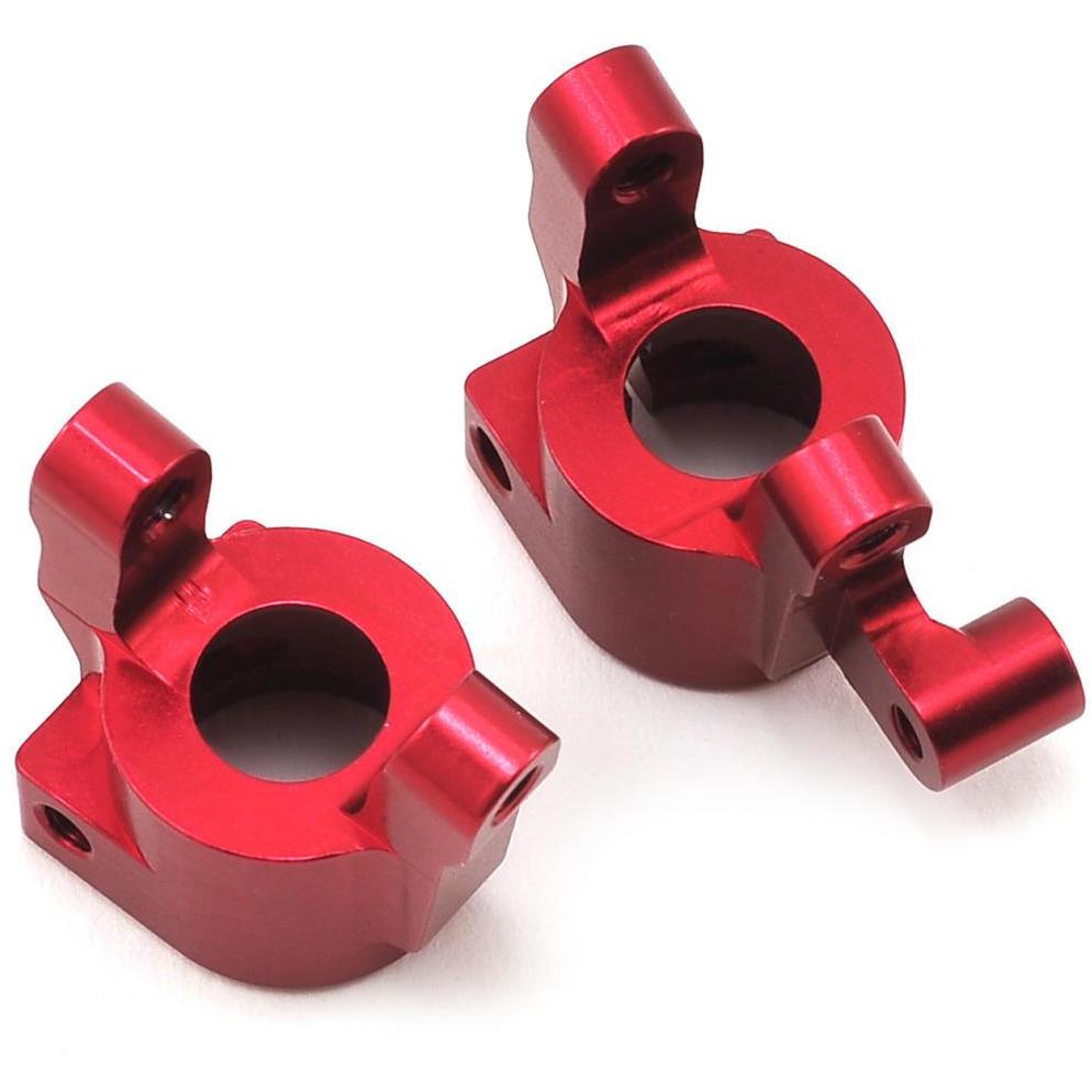 ST Racing Concepts SCX10 II Aluminum Front C-Hubs (2) (Red)