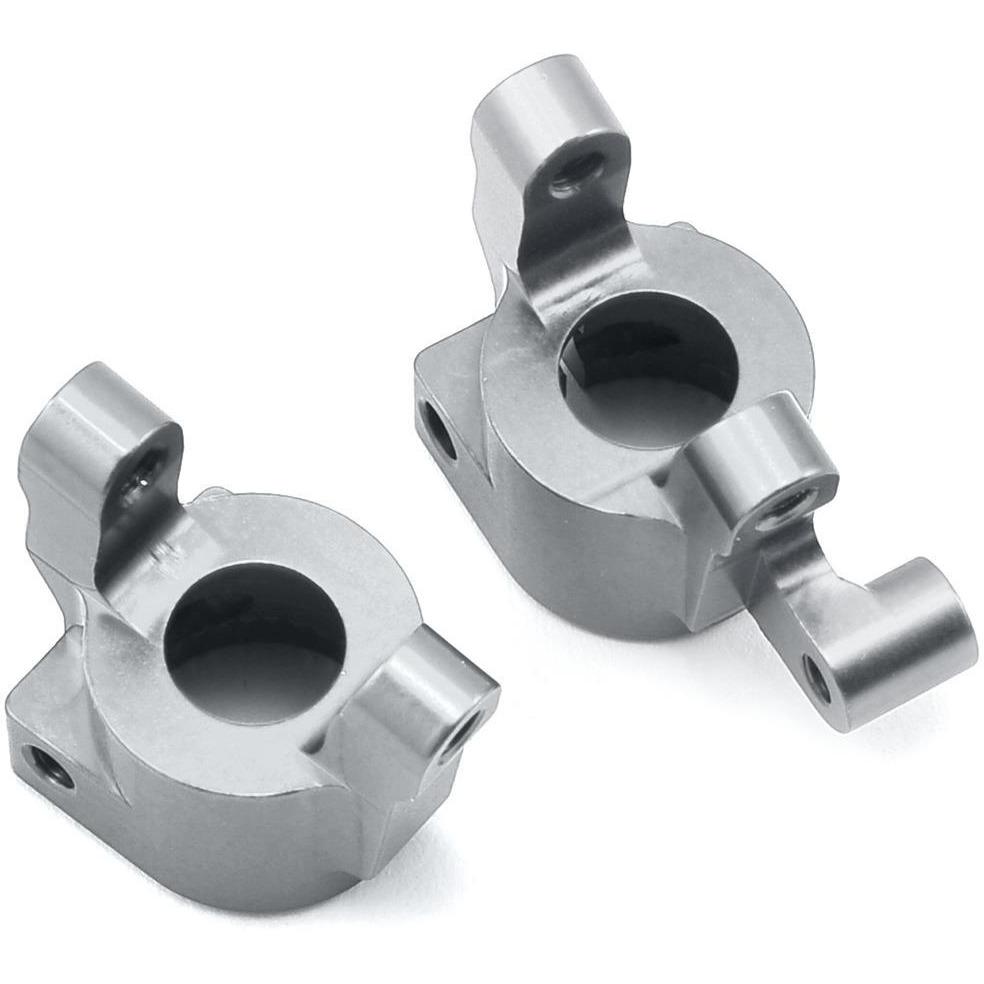 ST Racing Concepts SCX10 II Aluminum Front C-Hubs (2) (Silver)