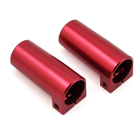 ST Racing Concepts SCX10 II Aluminum Rear Lock Outs (2) (Red)