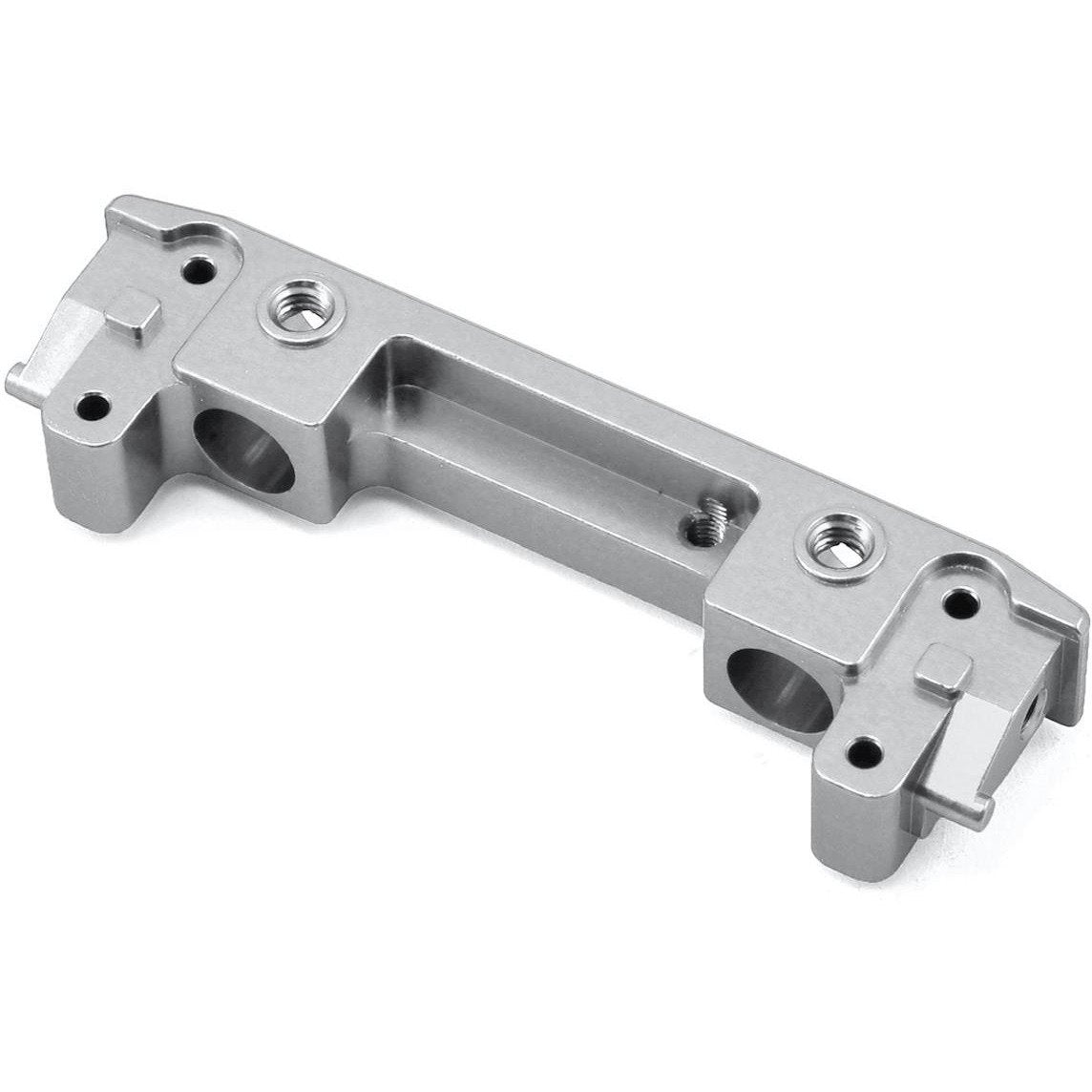 ST Racing Concepts SCX10 II Aluminum Low Profile Front Bumper Mount (Silver)