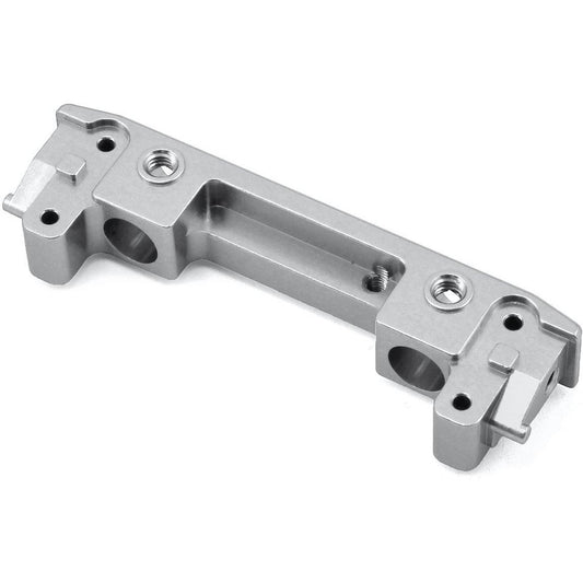 ST Racing Concepts SCX10 II Aluminum Low Profile Front Bumper Mount (Silver)