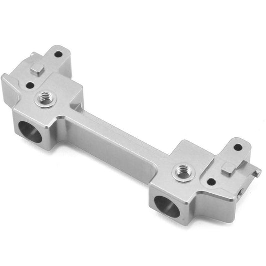 ST Racing Concepts SCX10 II Aluminum Front Bumper Mount/Chassis Brace (Silver)