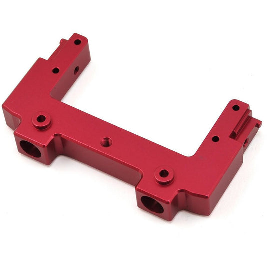 ST Racing Concepts SCX10 II Aluminum Rear Bumper Mount/Chassis Brace (Red)