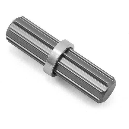 ST Racing Concepts SCX10 II Aluminum Front Center Driveshaft Spline (Gun Metal)