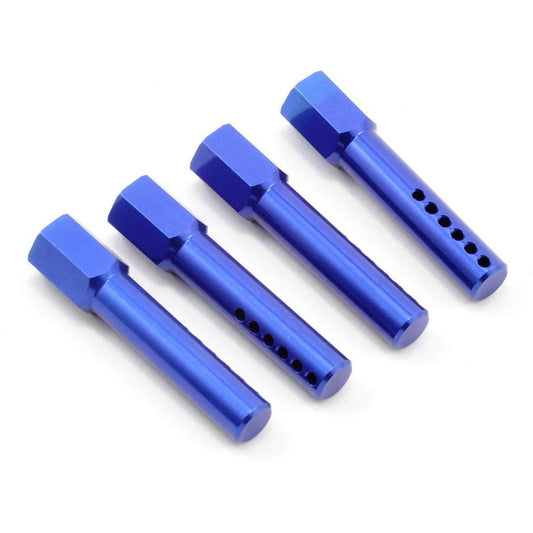 ST Racing Concepts Aluminum Body Posts (Blue) (4)
