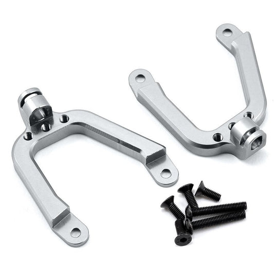 ST Racing Concepts SCX10 Aluminum Front Shock Tower Set (2) (Silver)