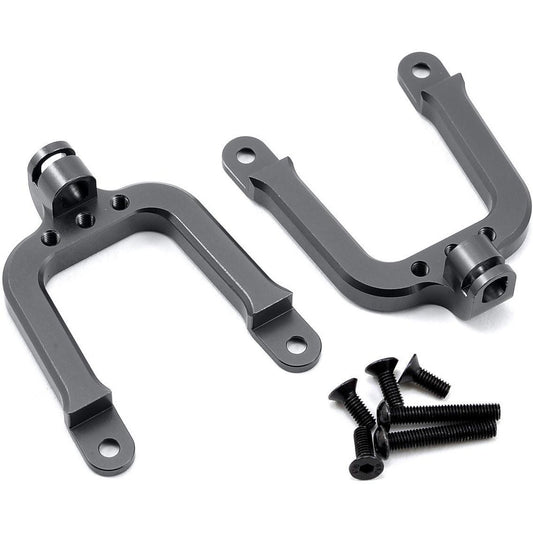ST Racing Concepts SCX10 Aluminum Rear Shock Tower Set (2) (Gun Metal)