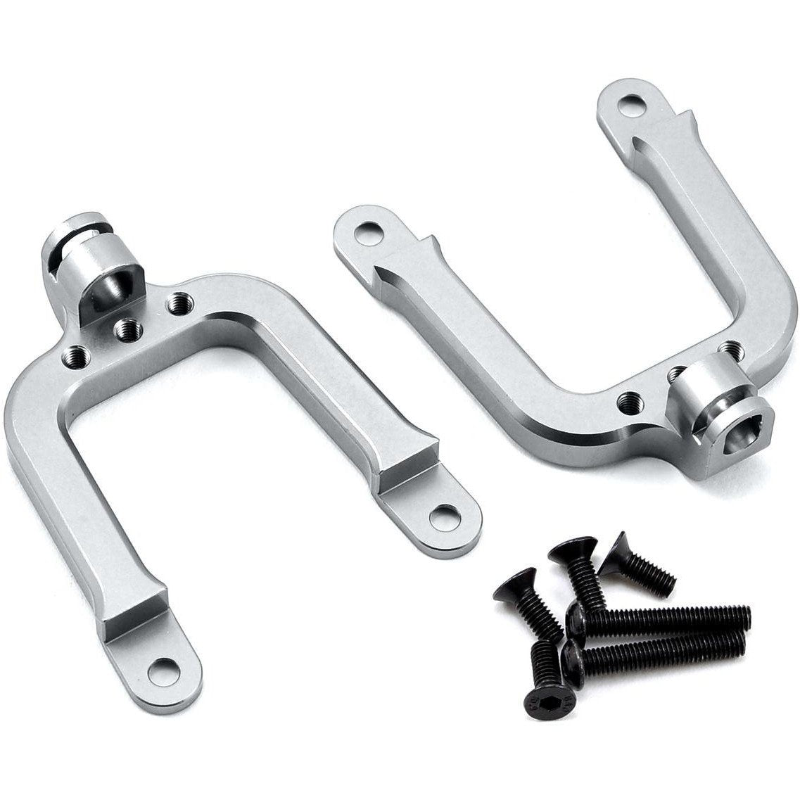 ST Racing Concepts SCX10 Aluminum Rear Shock Tower Set (2) (Silver)