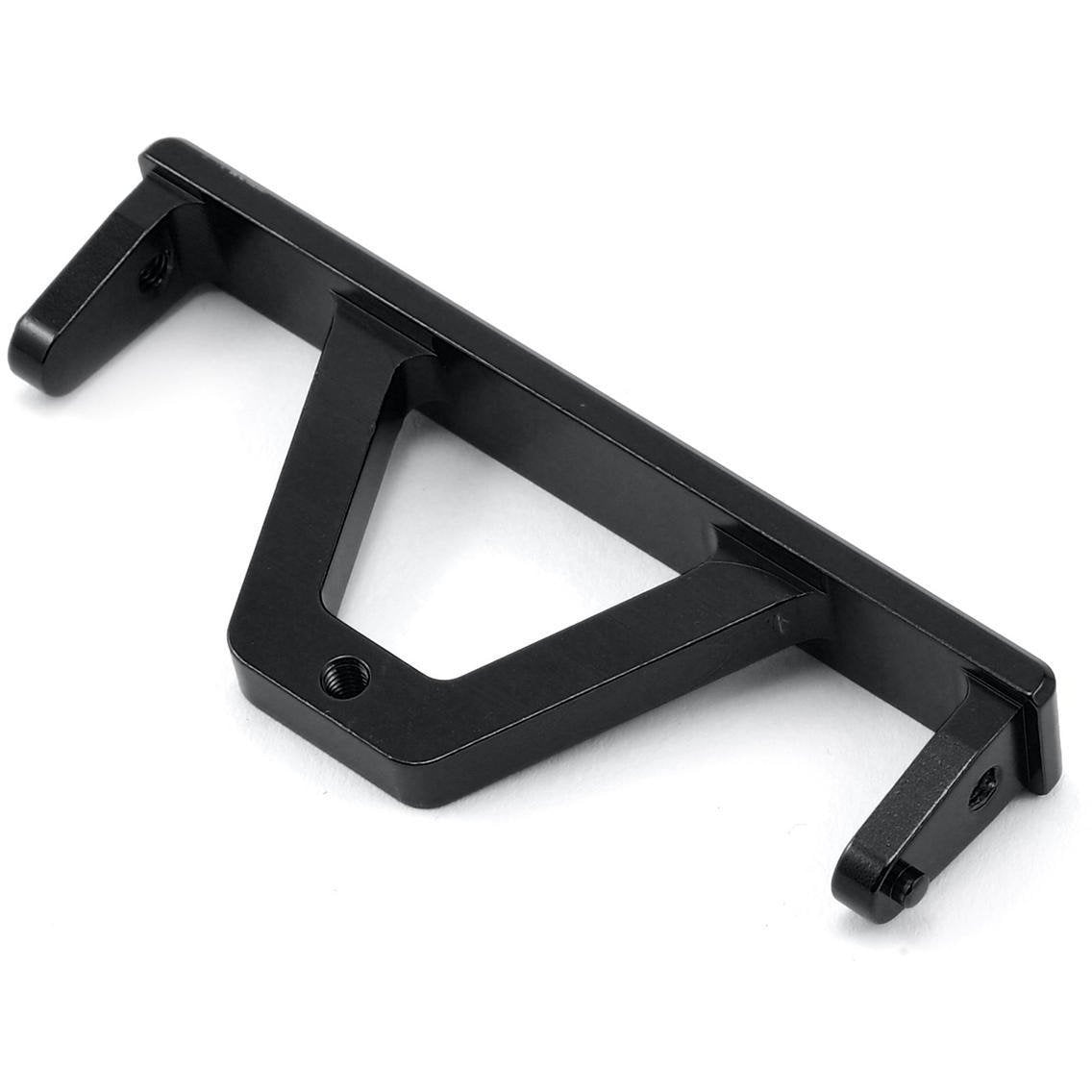 ST Racing Concepts SCX10 Aluminum Rear Chassis Rail Brace (Black)