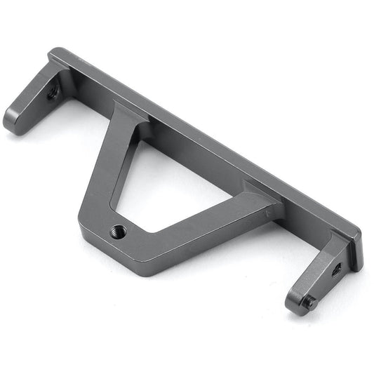 ST Racing Concepts SCX10 Aluminum Rear Chassis Rail Brace (Gun Metal)