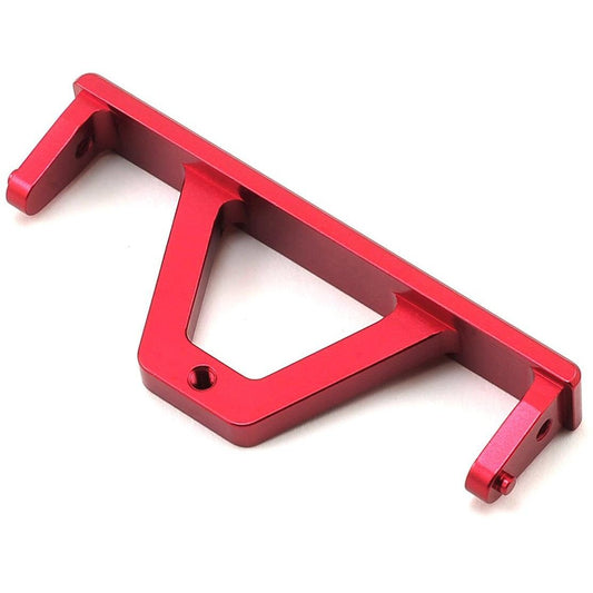 ST Racing Concepts SCX10 Aluminum Rear Chassis Rail Brace (Red)