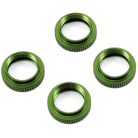 ST Racing Concepts Yeti Aluminum Shock Collar w/O-Ring (4) (Green)