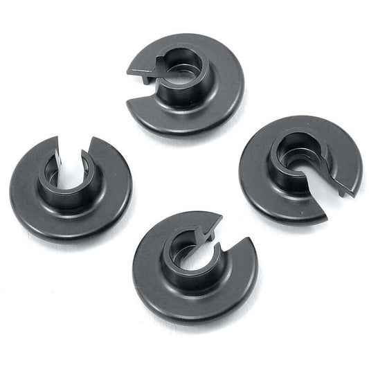 ST Racing Concepts Aluminum Shock Spring Retainers (4) (Gun Metal)