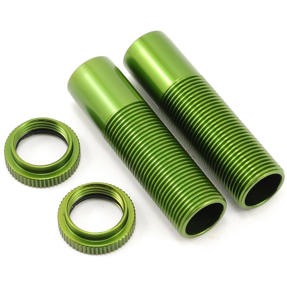 ST Racing Concepts Shock Body & Spring Collar Set (Green) (2)