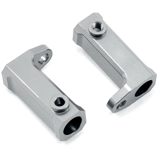 ST Racing Concepts SCX10 Aluminum Side Rail Mount Brackets (2) (Silver)