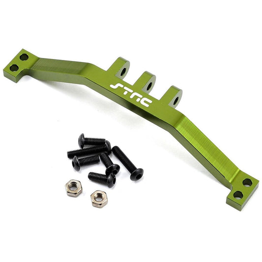 ST Racing Concepts SCX10 Aluminum Rear Upper Link Mount Bracket (Green)