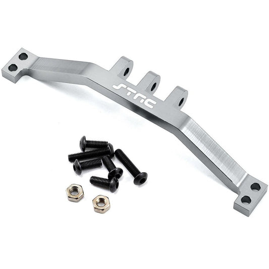 ST Racing Concepts SCX10 Aluminum Rear Upper Link Mount Bracket (Silver)