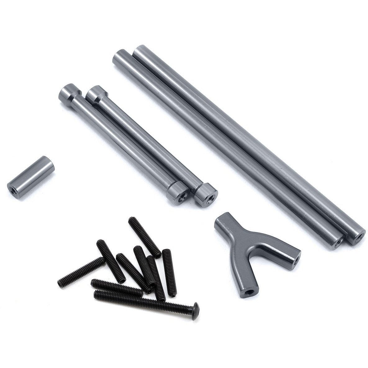 ST Racing Concepts SCX10 Aluminum Upper Suspension Link Set (4) (Gun Metal)