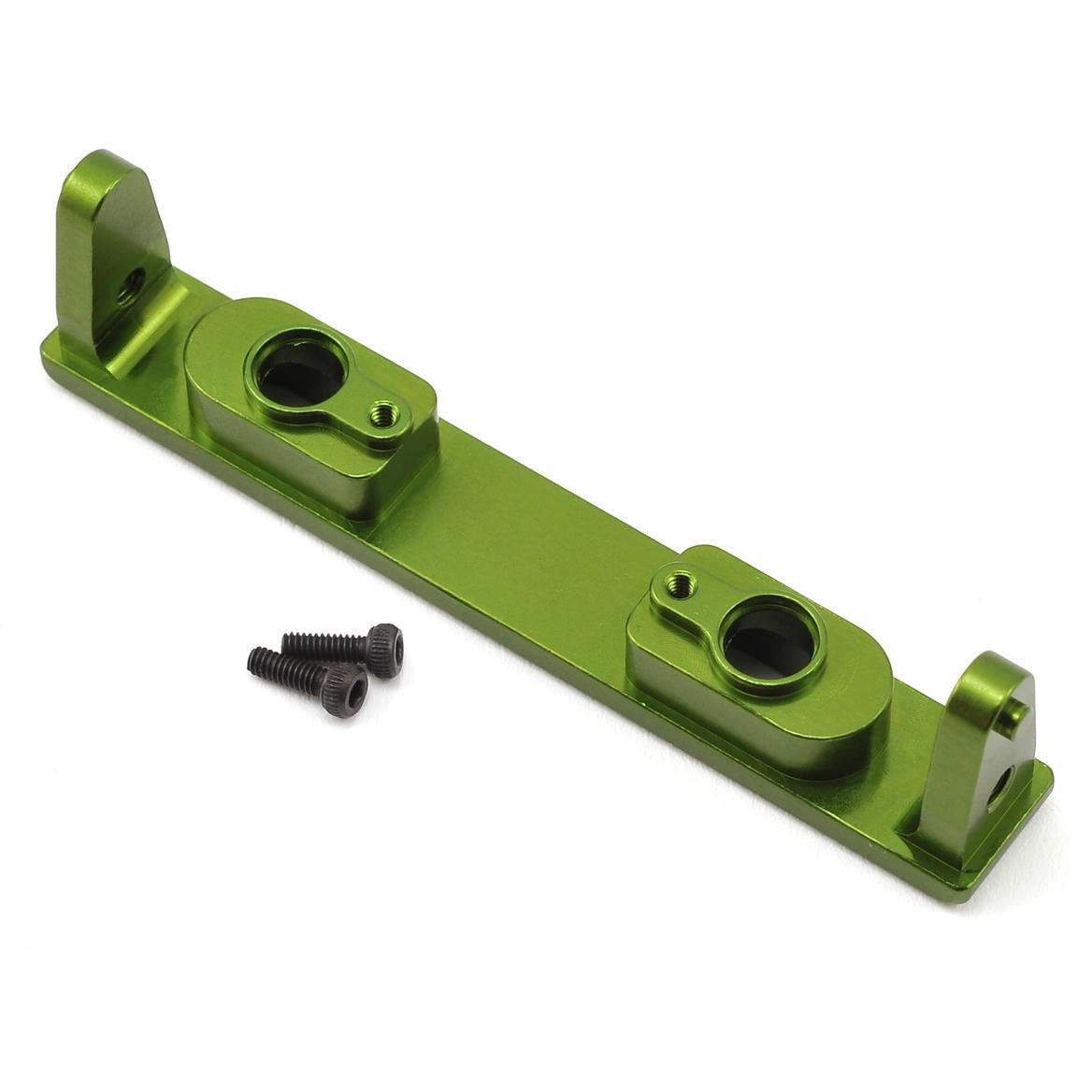 ST Racing Concepts SCX10 Honcho Aluminum Rear Chassis Rail w/Buckets (Green)