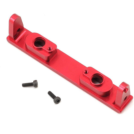 ST Racing Concepts SCX10 Honcho Aluminum Rear Chassis Rail w/Buckets (Red)