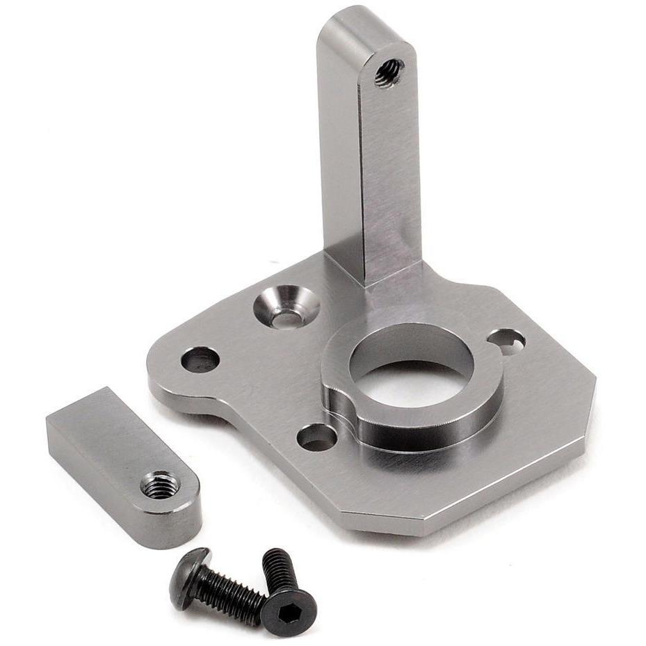 ST Racing Concepts Aluminum Transmission Back Plate (Gun Metal)