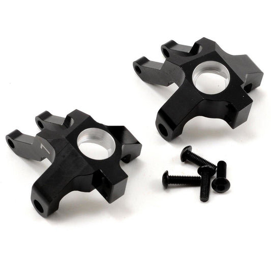ST Racing Concepts Aluminum Steering Knuckle Set (Black) (2)