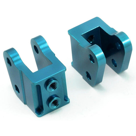 ST Racing Concepts Aluminum HD Bottom Shock Mount Set (2) (Blue)