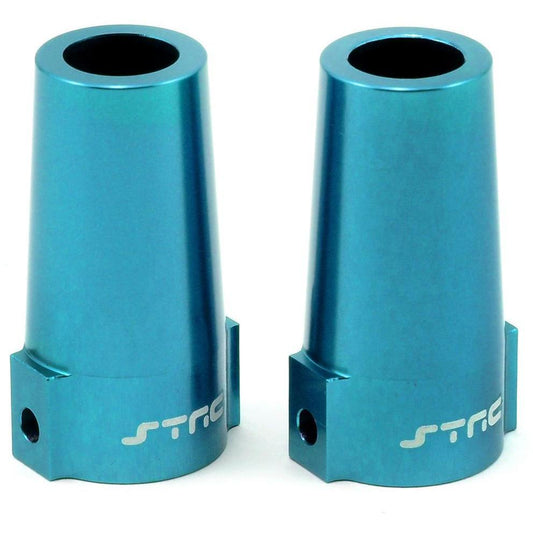 ST Racing Concepts Aluminum Rear Lock Out Set (Blue) (2)