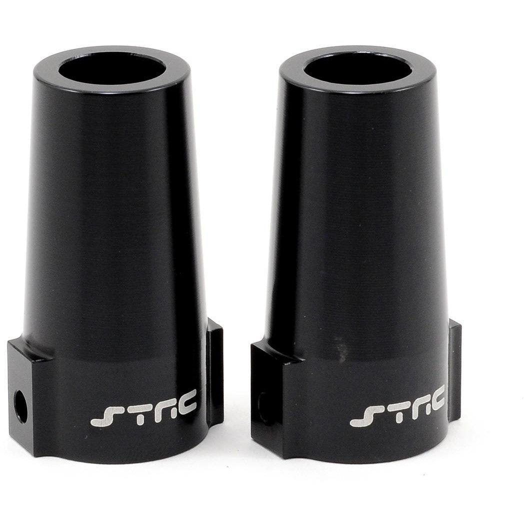 ST Racing Concepts Aluminum Rear Lock Out Set (Black) (2)