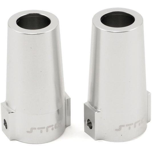 ST Racing Concepts Aluminum Rear Lock Out Set (Silver) (2)