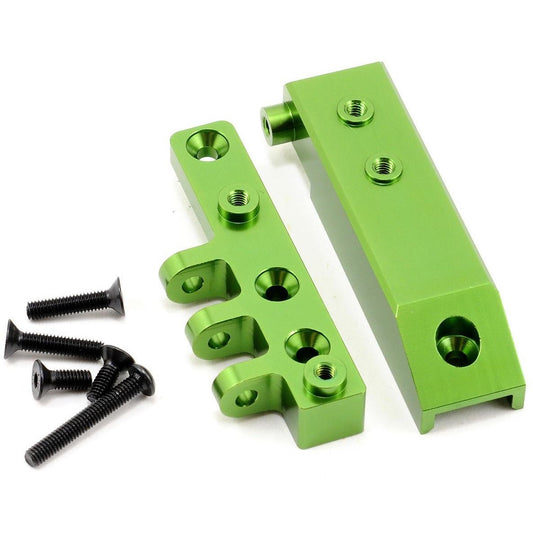 ST Racing Concepts Aluminum HD Front Servo Mount Block (Green)