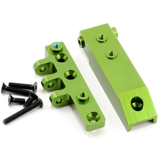 ST Racing Concepts Aluminum HD Rear Upper Link Mount (Green)