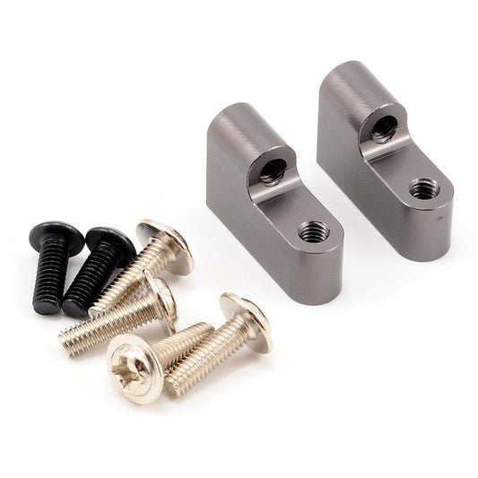 ST Racing Concepts Aluminum Servo Mount Set (Gun Metal) (2)