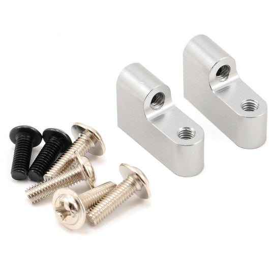 ST Racing Concepts Aluminum Servo Mount Set (Silver) (2)