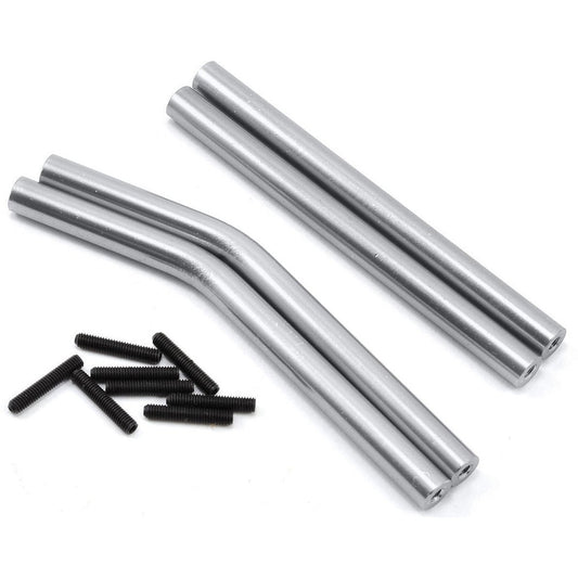 ST Racing Concepts Wraith Aluminum Upper & Lower Suspension Link Set (Silver)