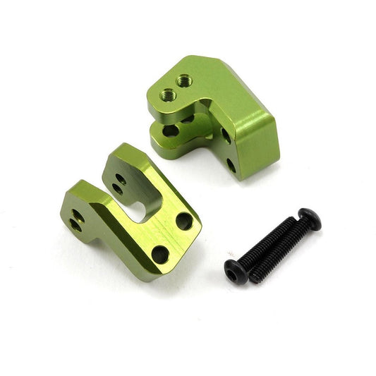 ST Racing Concepts HD Rear Lower Shock Mount Set (Green) (2)