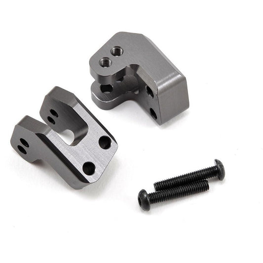 ST Racing Concepts HD Rear Lower Shock Mount Set (Gun Metal) (2)
