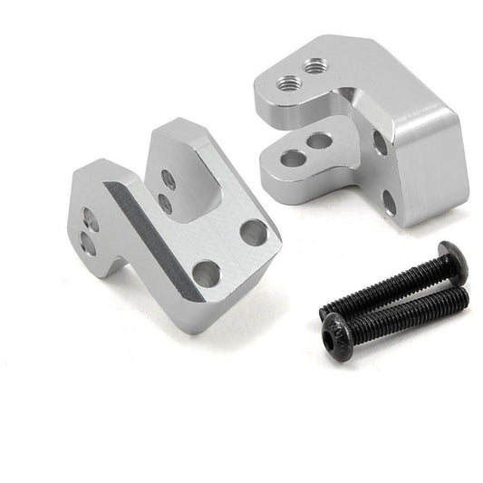 ST Racing Concepts HD Rear Lower Shock Mount Set (Silver) (2)