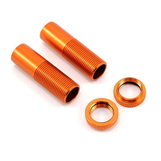 ST Racing Concepts Front Shock Body & Spring Collar Set (Orange) (2)