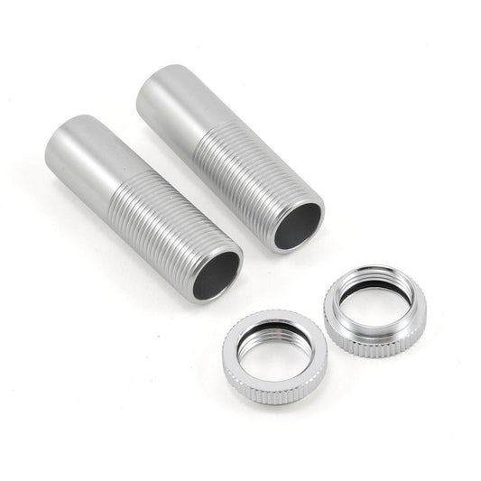 ST Racing Concepts Front Shock Body & Spring Collar Set (Silver) (2)