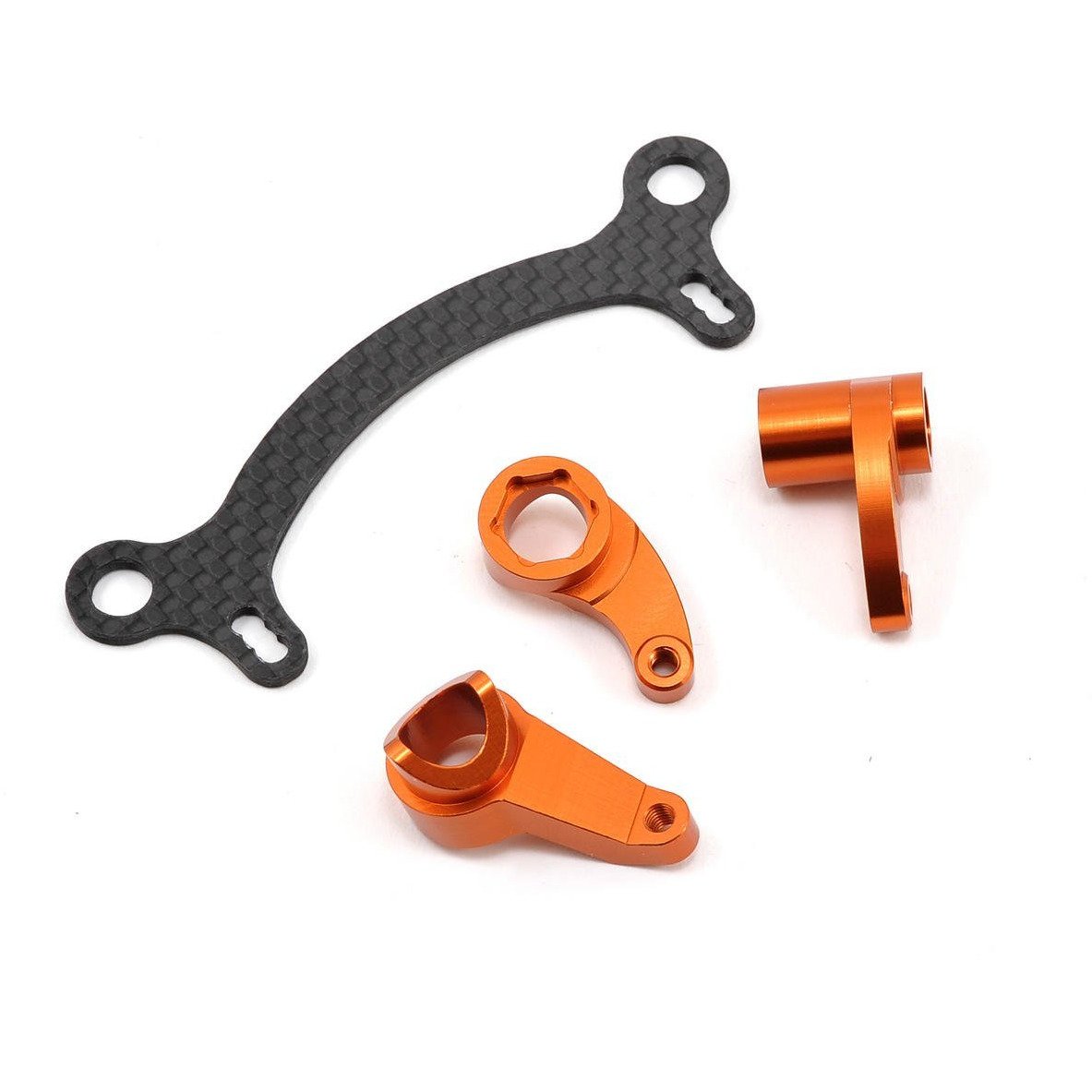 ST Racing Concepts Aluminum HD Steering System w/Graphite Steering Rack (Orange)