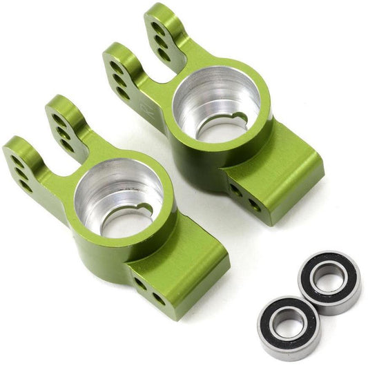 ST Racing Concepts 1° Rear Hub Carrier Set w/5x11mm Outer Bearings (Green)