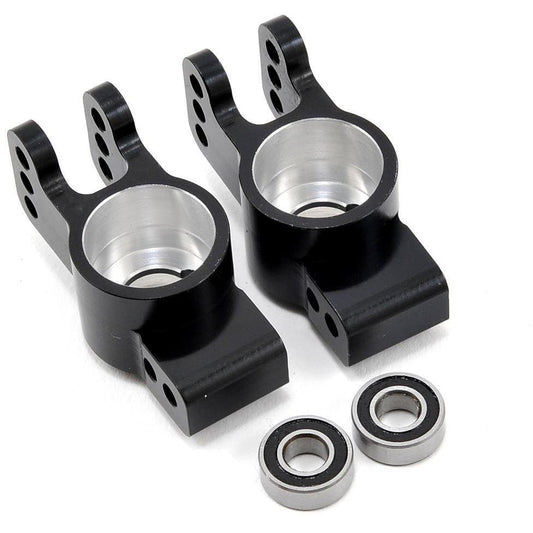 ST Racing Concepts Rear Hub Carrier Set w/Outer Bearings (Black)