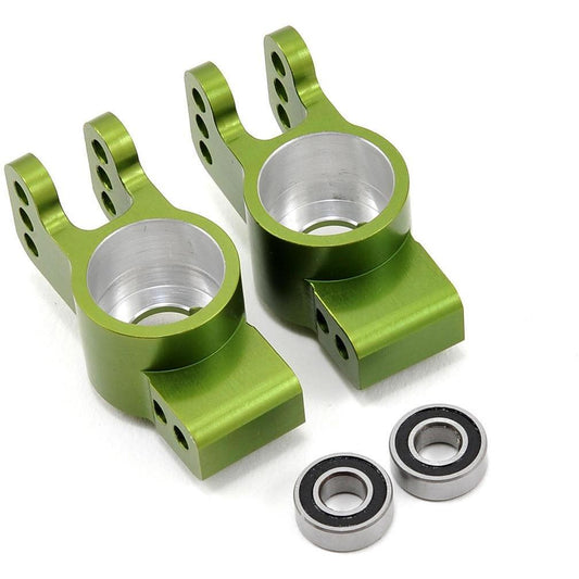 ST Racing Concepts Rear Hub Carrier Set w/Outer Bearings (Green)