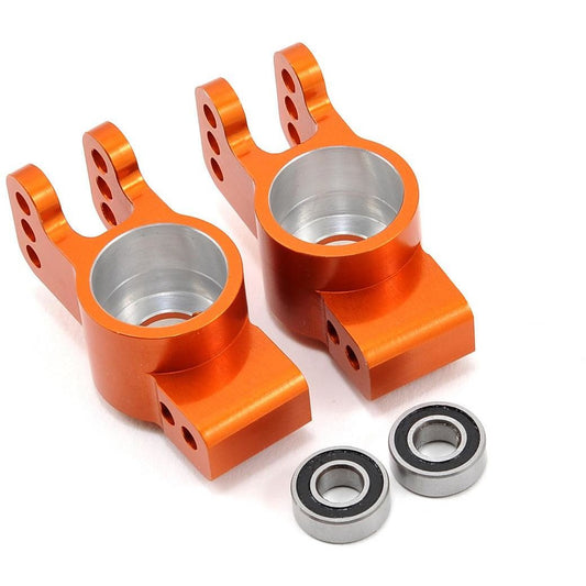 ST Racing Concepts Rear Hub Carrier Set w/Outer Bearings (Orange)