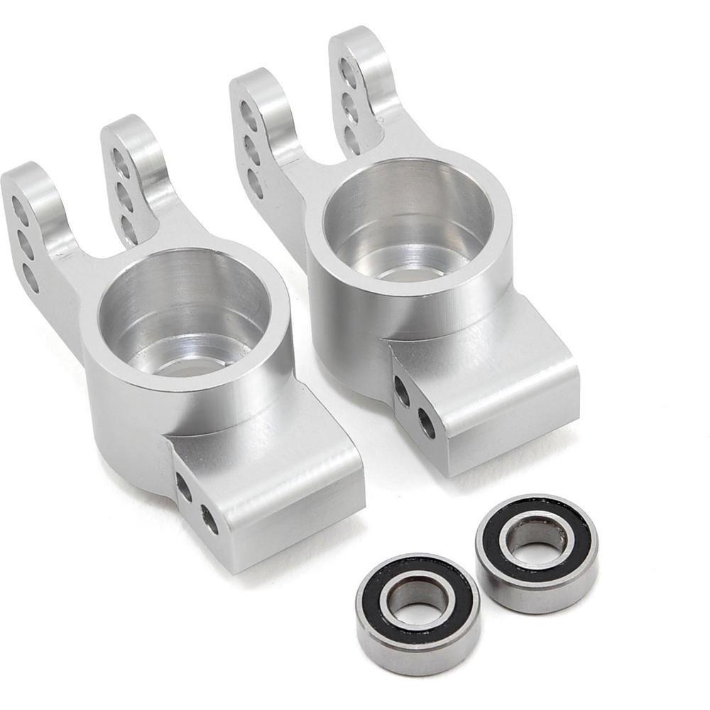 ST Racing Concepts Rear Hub Carrier Set w/Outer Bearings (Silver)