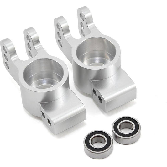 ST Racing Concepts Rear Hub Carrier Set w/Outer Bearings (Silver)