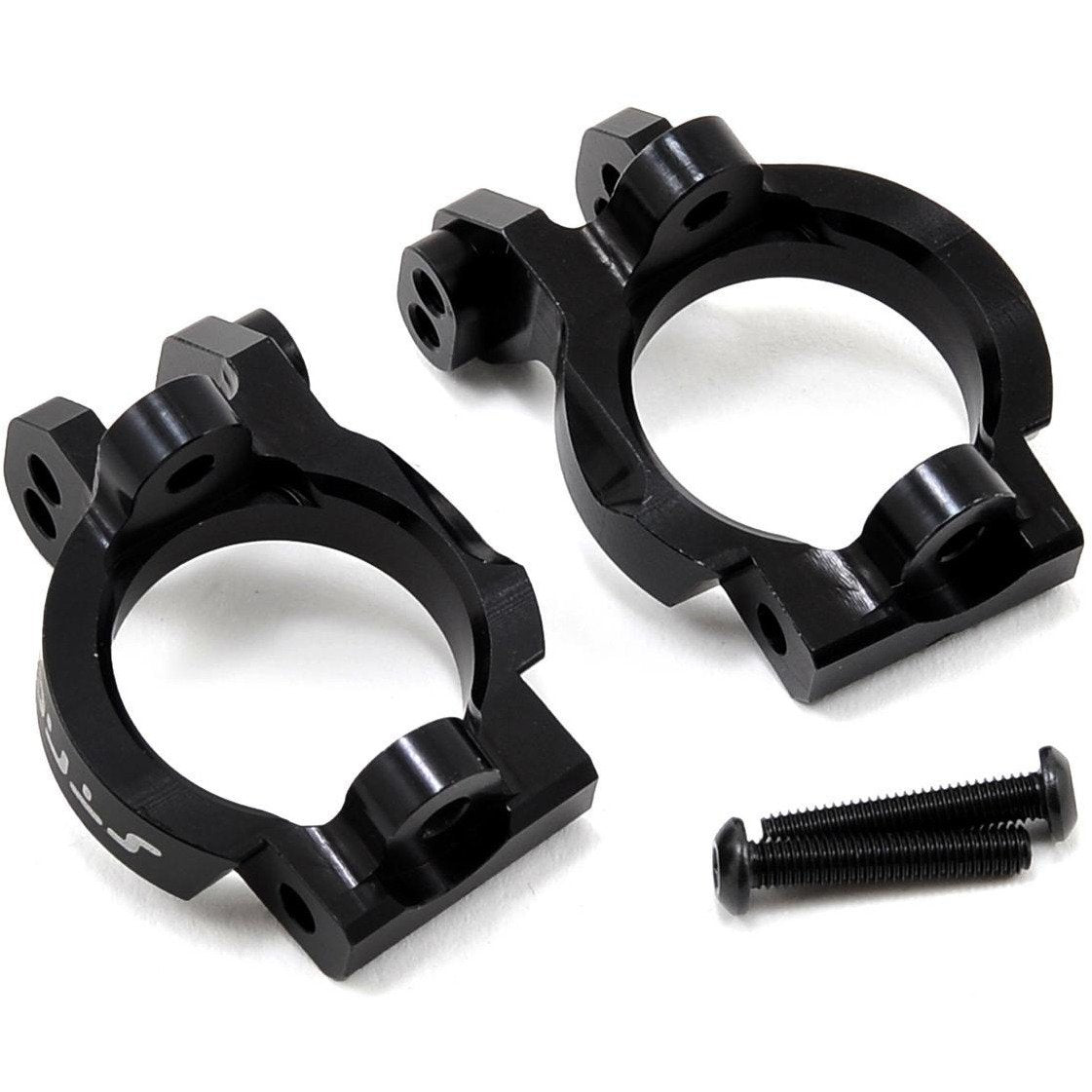 ST Racing Concepts Front Caster Block Set (Black) (2)