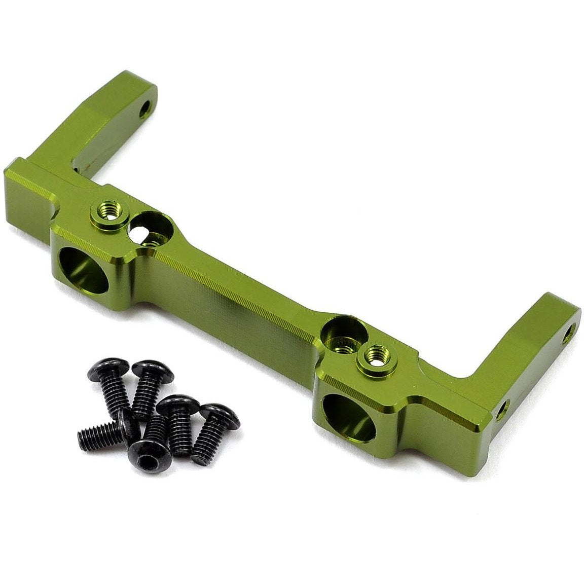 ST Racing Concepts SCX10 Aluminum Jeep Wrangler Front Bumper Mount (Green)